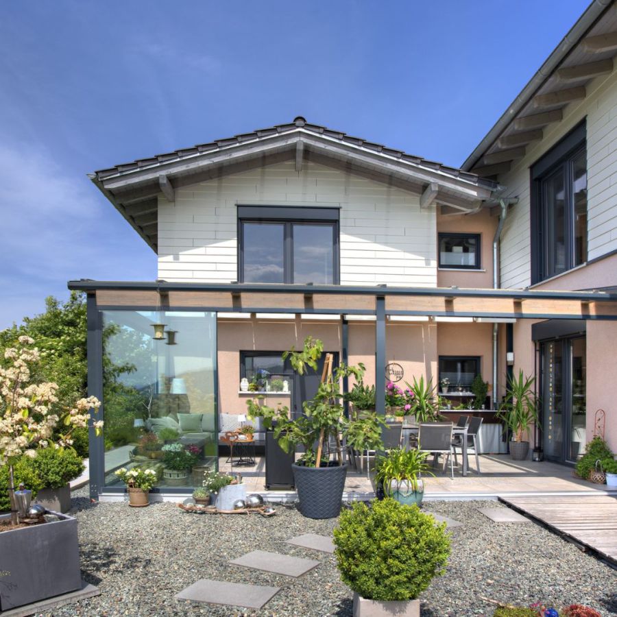 Terrassenüberdachung im Landkreis Kulmbach, Oberfranken Terrassenüberdachung im Landkreis Kulmbach, Oberfranken